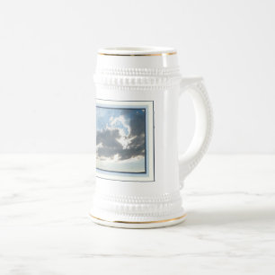 Caneca De Cerveja Paisagem Céu