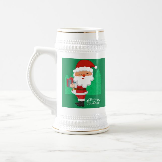 CANECA DE CERVEJA PAPAI NOEL (Esquerda)