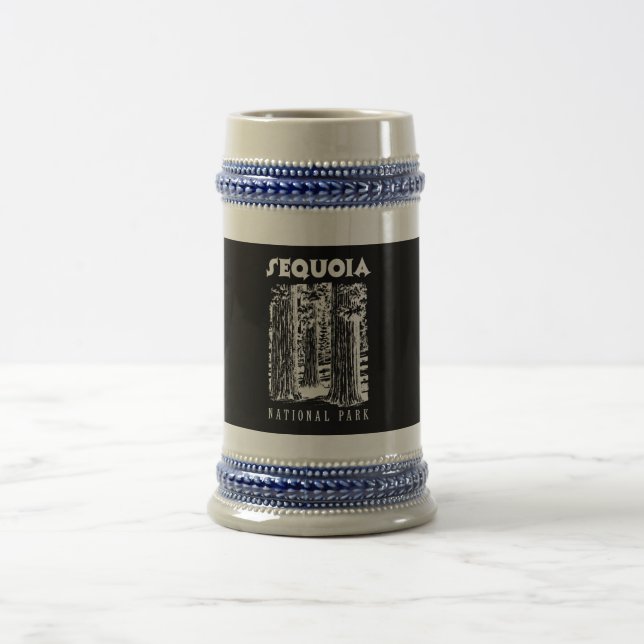 Caneca De Cerveja Parque nacional de sequóia (Centro)