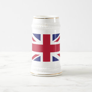 Caneca De Cerveja Patriotic United Kingdom Flag