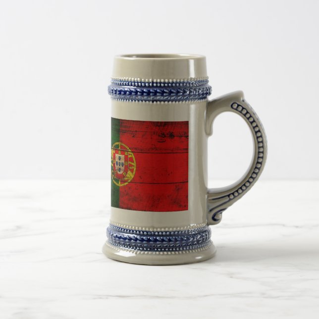 Caneca De Cerveja Pavilhão de Madeira Velha (Direita)