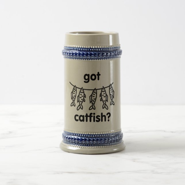 Caneca De Cerveja peixe-gato obtido (Centro)