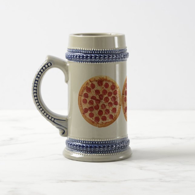 Caneca De Cerveja Pepperoni Pizza Thunder_Cove (Esquerda)