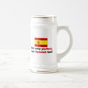 Caneca De Cerveja Perfeito e espanhol