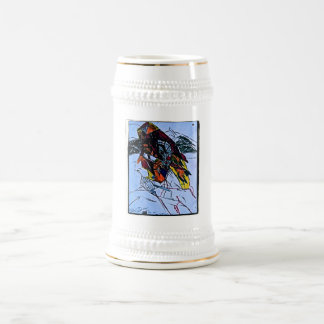 Caneca De Cerveja perfil asteca