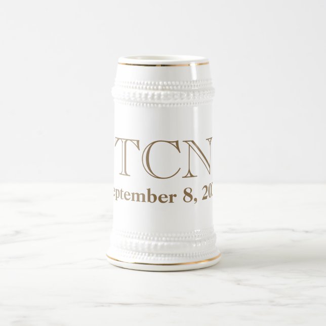 Caneca de Cerveja Personalizada Clássica para Padr (Centro)