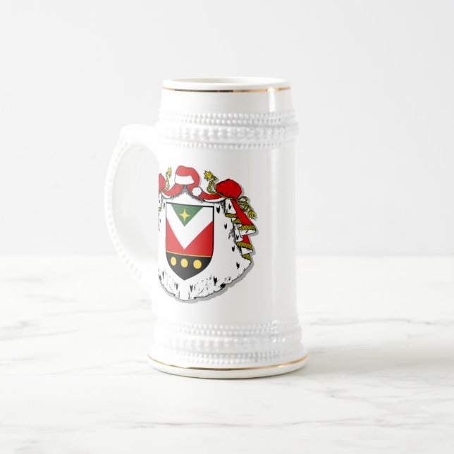 Caneca de cerveja - Personalizada com o Embaixador (Frente Esquerda)