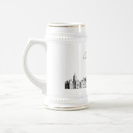 Caneca de cerveja Personalizada de Cerveja Skyline
