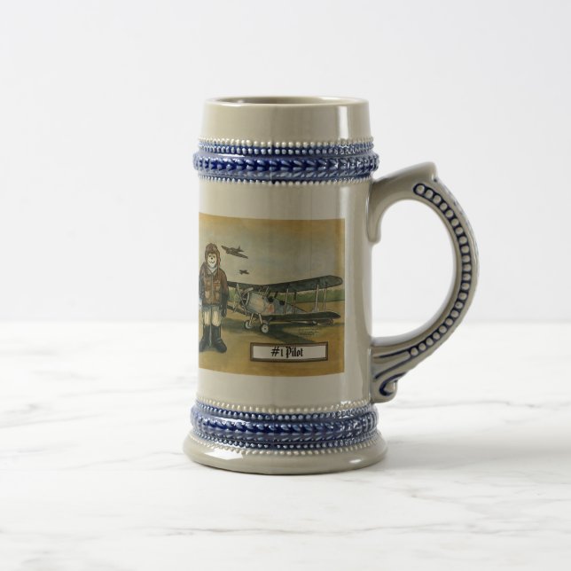 Caneca de cerveja piloto (Direita)