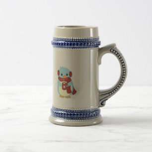 Caneca De Cerveja Pinguim com cacau