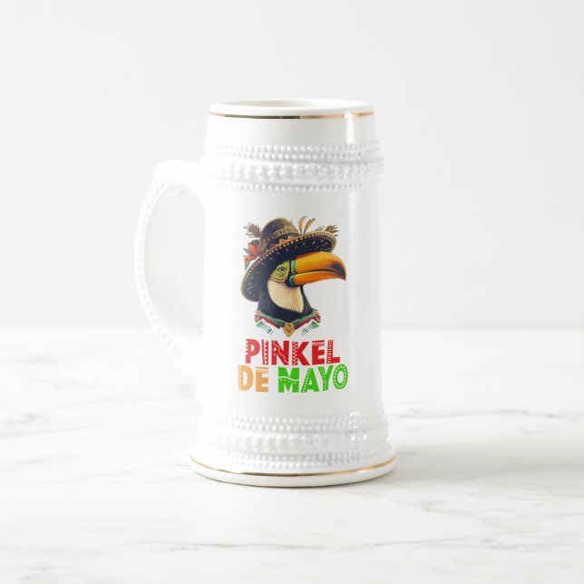 Caneca De Cerveja Pinkel De Mayo (Frente Esquerda)