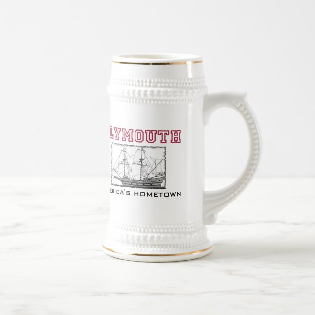 Caneca De Cerveja Plymouth, MÃES (Direita)