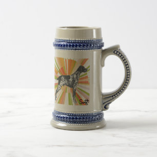 Caneca De Cerveja Pointer Alemão de Cabelo Curto