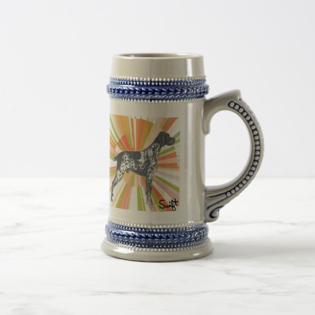 Caneca De Cerveja Pointer Alemão de Cabelo Curto (Direita)