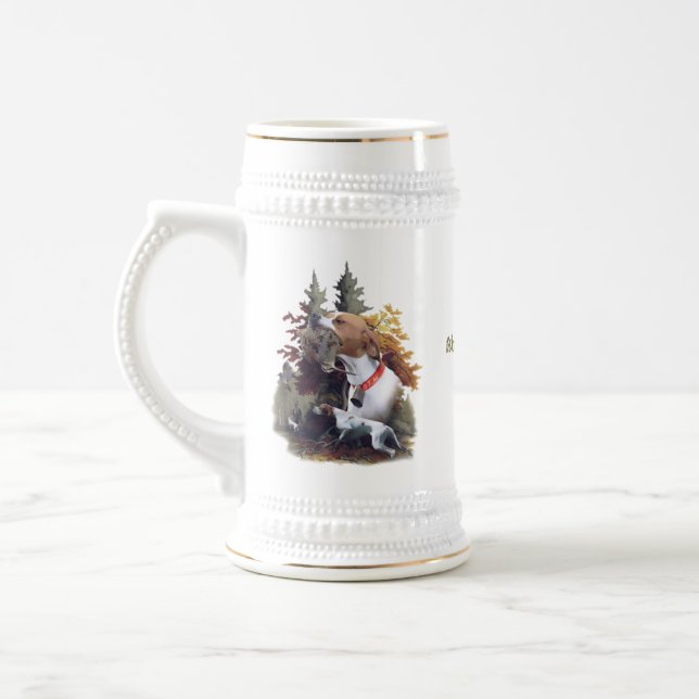 Caneca De Cerveja Pointer Inglês (Esquerda)