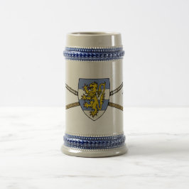 Caneca De Cerveja Poleaxes e blindagem medievais