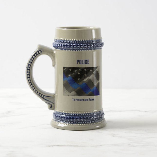 Caneca De Cerveja Polícia (Esquerda)