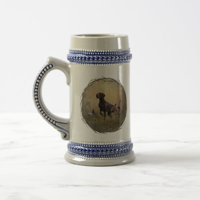 Caneca De Cerveja Ponteiro alemão Shorthired (Esquerda)