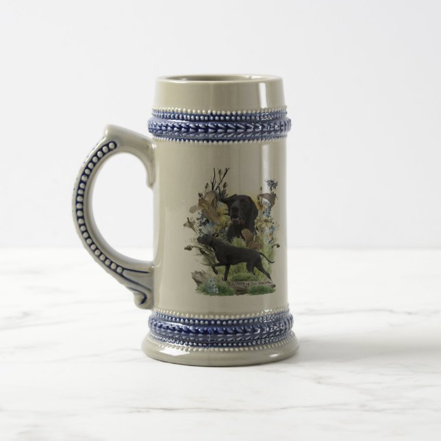 Caneca De Cerveja Ponteiro alemão Shorthired (Esquerda)