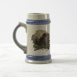 Caneca De Cerveja Ponteiro alemão Wirehaired
