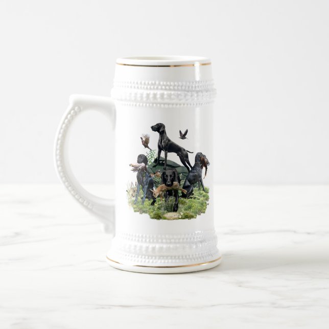 Caneca De Cerveja Ponteiros Curtos da Alemanha Negra (Esquerda)