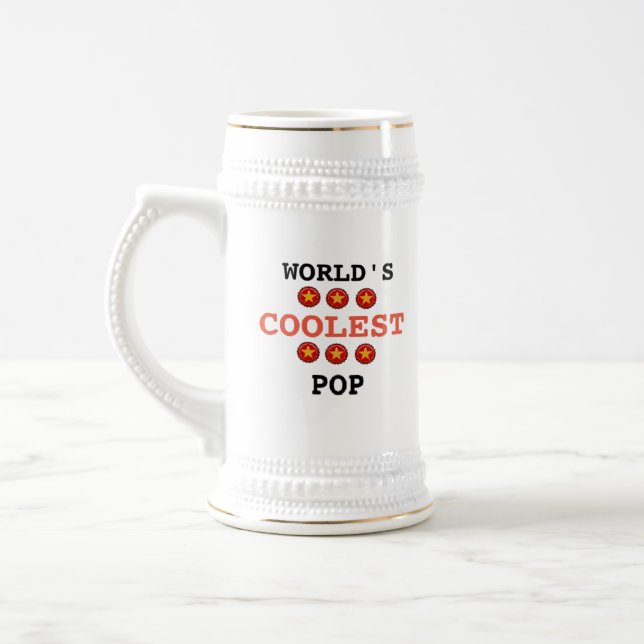 Caneca De Cerveja Pop mais fixe do mundo (Esquerda)