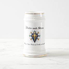 Caneca De Cerveja Porta de Blade e Stars Baldur