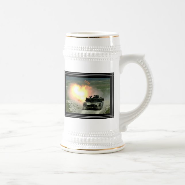 CANECA DE CERVEJA POTÊNCIA DE FOGO DE ABRAMS (Direita)