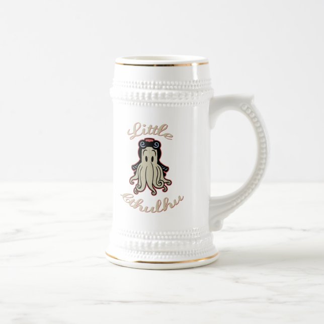 Caneca De Cerveja Pouco Cthulhu II (Direita)