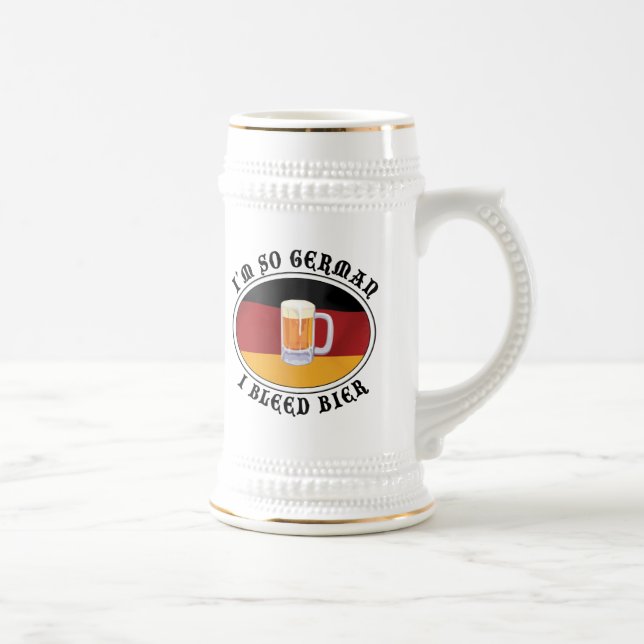 Caneca De Cerveja Presente alemão engraçado (Direita)