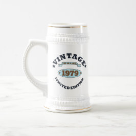 Caneca De Cerveja Presente de aniversário de 45 anos personalizado