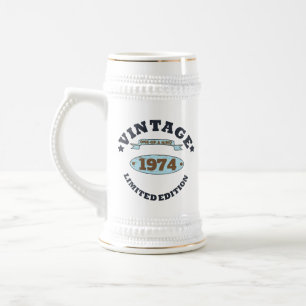 Caneca De Cerveja presente de aniversário de 50 anos personalizado