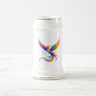 Caneca De Cerveja Presente Personalizado com Nome e Data de Nascimen