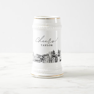 Caneca De Cerveja Presente Personalizado da Arizona Tucson