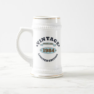 Caneca De Cerveja Presente personalizado de aniversário de 40 anos d