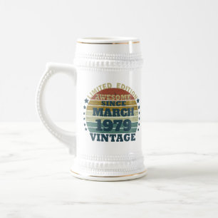 Caneca De Cerveja Presente personalizado de aniversário de 40 anos d