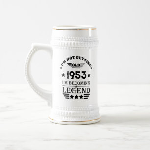Caneca De Cerveja Presentes de 70 de aniversário personalizados