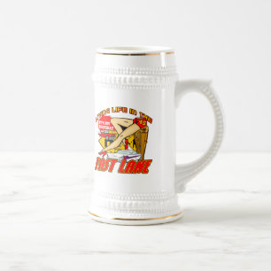 Caneca De Cerveja Presentes de aniversário da faixa rápida 45th
