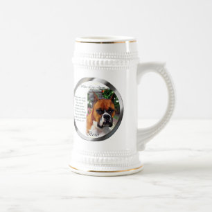 Caneca De Cerveja Presentes de Arte Canina Boxer