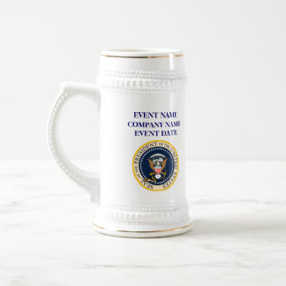 Caneca de cerveja presidencial feita sob encomenda