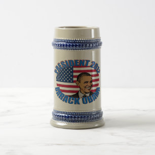 CANECA DE CERVEJA PRESIDENTE BARACK OBAMA