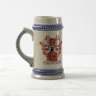 Caneca De Cerveja preto angeliano