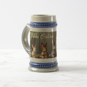Caneca De Cerveja Primavera Magia com Blossomas e Felicidade em Coel