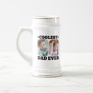 Caneca De Cerveja Primeiro Dia dos Pais Pai Mais Legal de Todos Foto