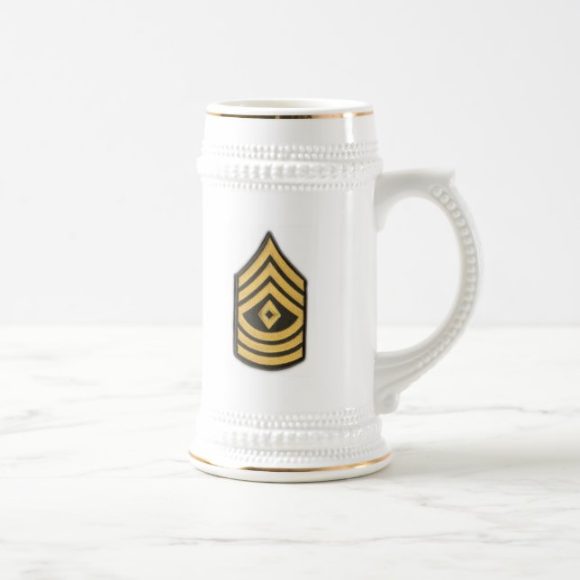 CANECA DE CERVEJA PRIMEIRO SARGENTO E-8 (Direita)