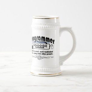 Caneca De Cerveja Programador engraçado