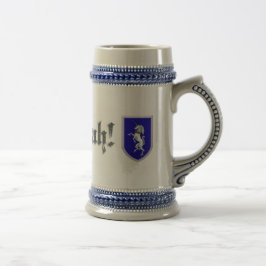 Caneca De Cerveja Protetor desenfreado do unicórnio