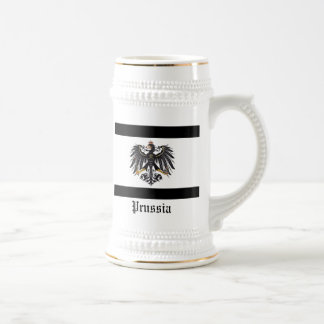 Caneca De Cerveja Prussian_flag, crista da família do erdman,