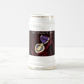 Caneca De Cerveja Purple Heart Stine, personalizado