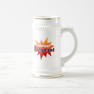 Caneca De Cerveja Quase Grávida